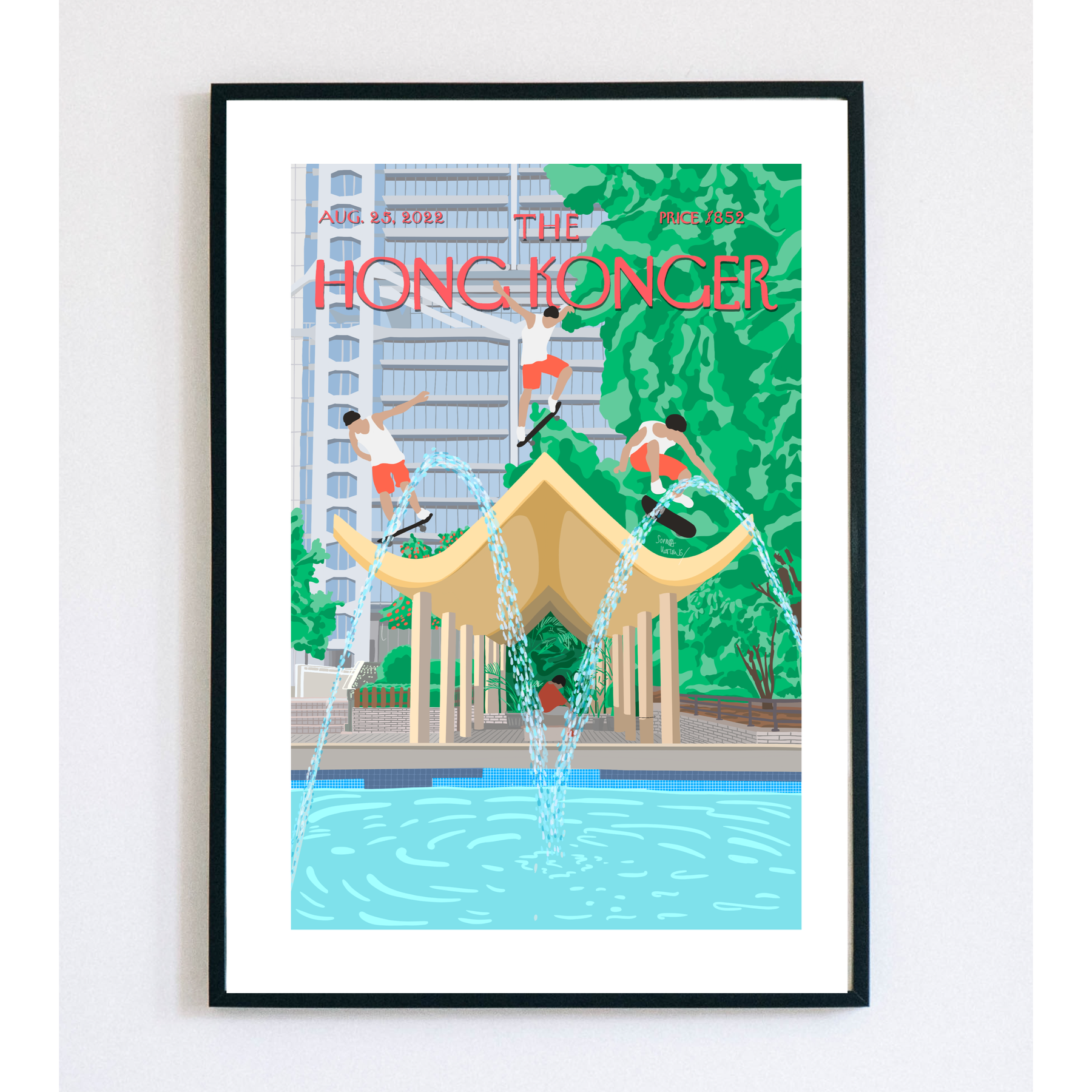 SOPHIA HOTUNG PRINT: HSBC (Happy Sk8er Boi Club)