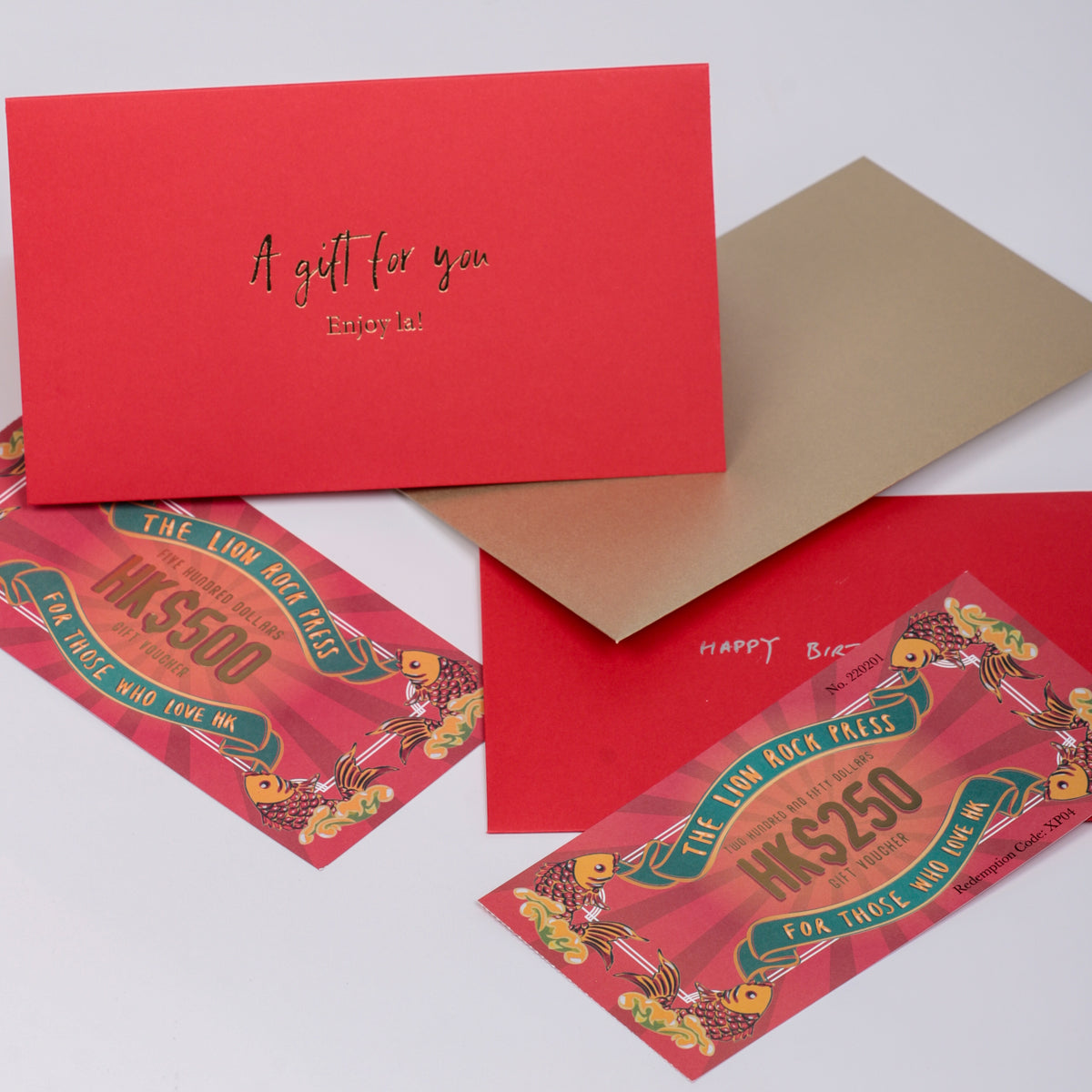 The Lion Rock Press Gift Voucher (starting from $250)