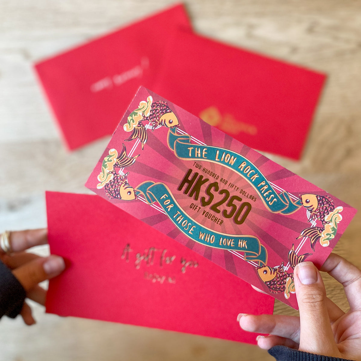 The Lion Rock Press Gift Voucher (starting from $250)