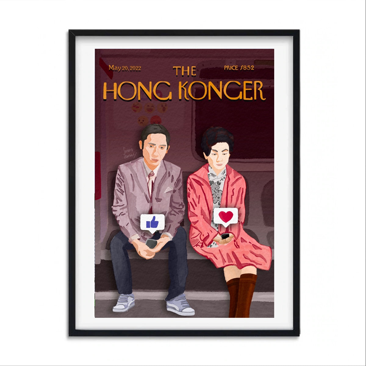 SOPHIA HOTUNG PRINT: In the Mood for Likes