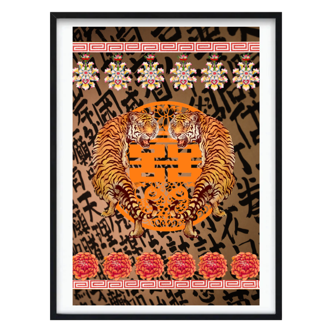 CRAFTY BITCH PRINT - Double Tiger Happiness