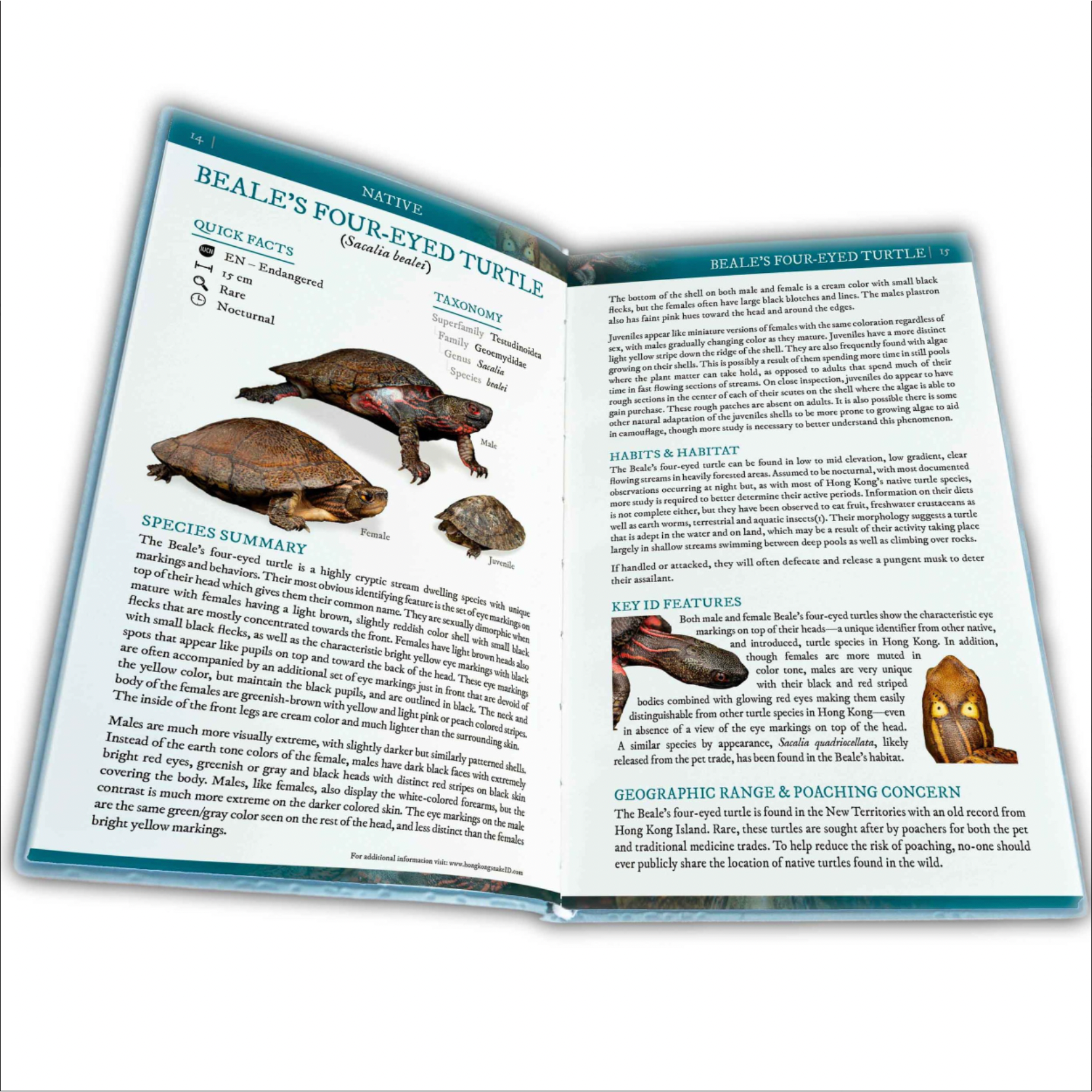 BOOK: Field Guide to the Turtles of Hong Kong