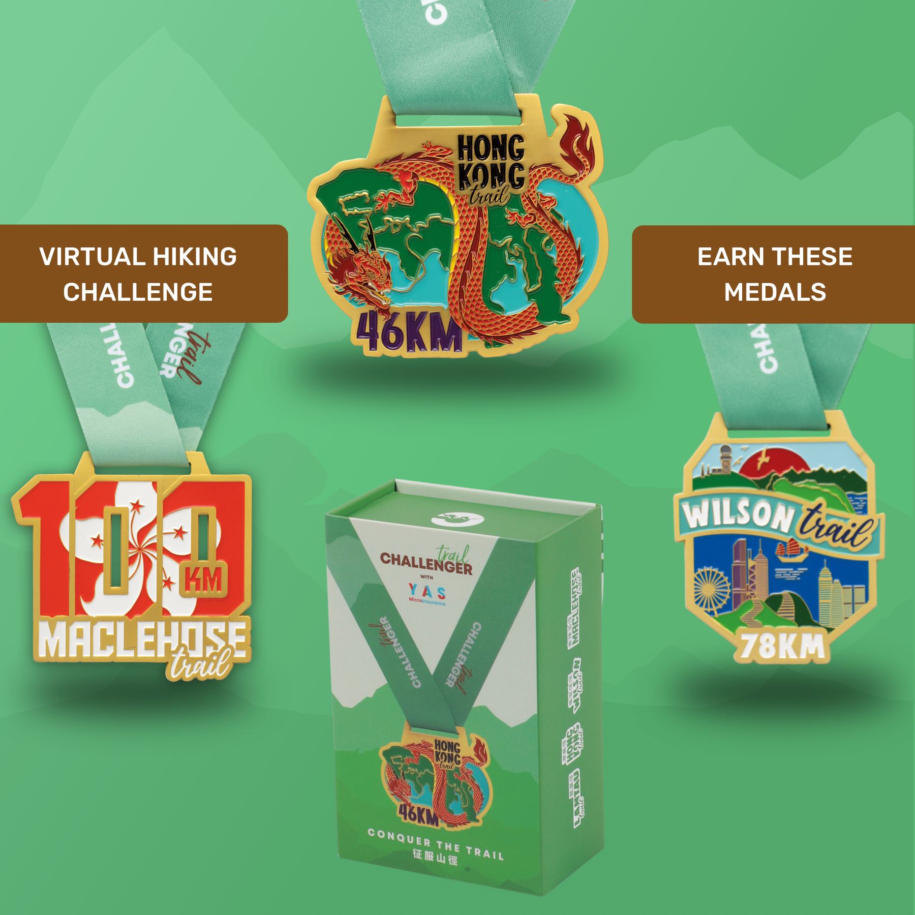 WILSON TRAIL HIKING CHALLENGE: Trail Challenger Gift Box