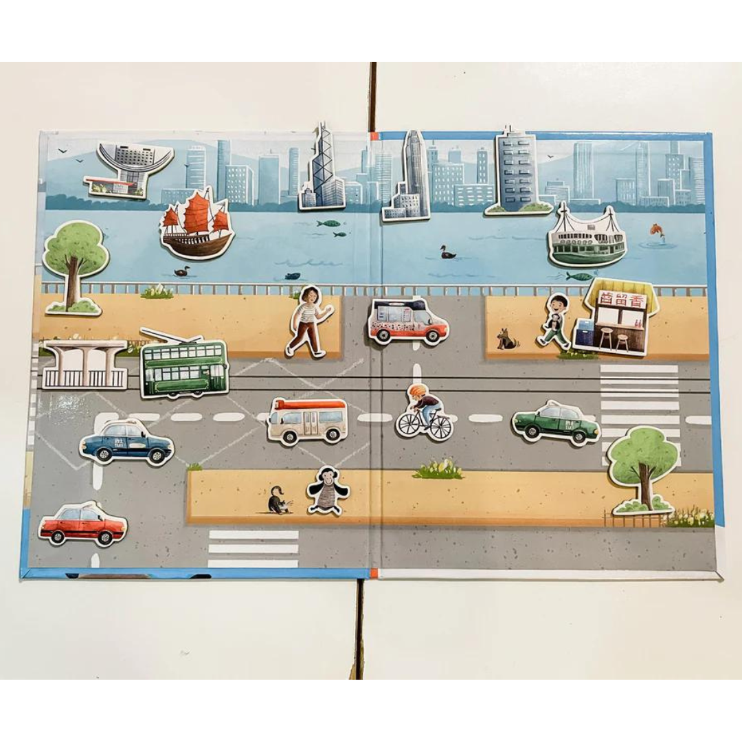 BOOK: Monkey’s Great Adventure Magnetic Play Book