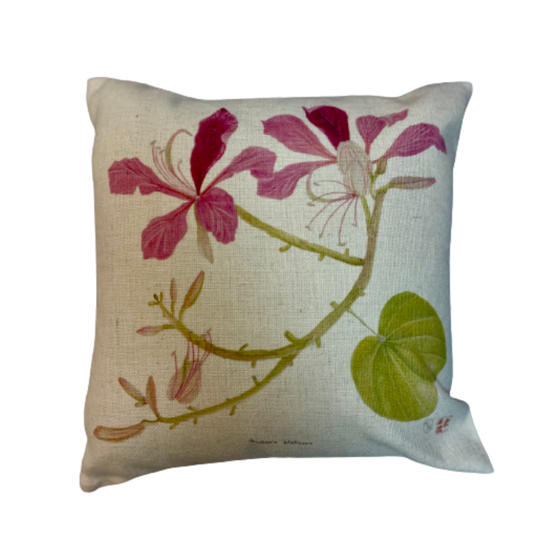 CUSHION: Hong Kong Botanicals (3 designs)