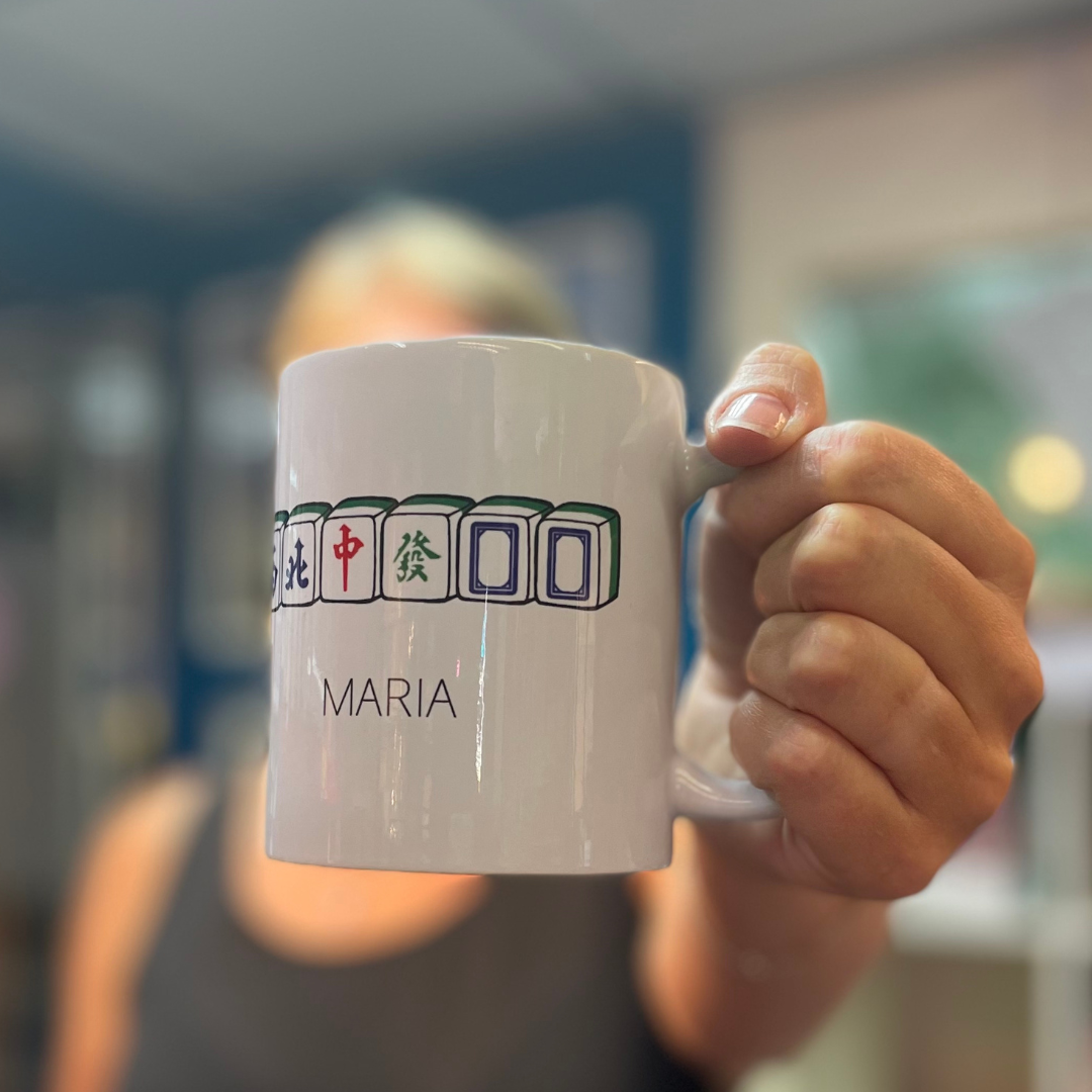 PERSONALISED MUG - Mahjong King/Queen