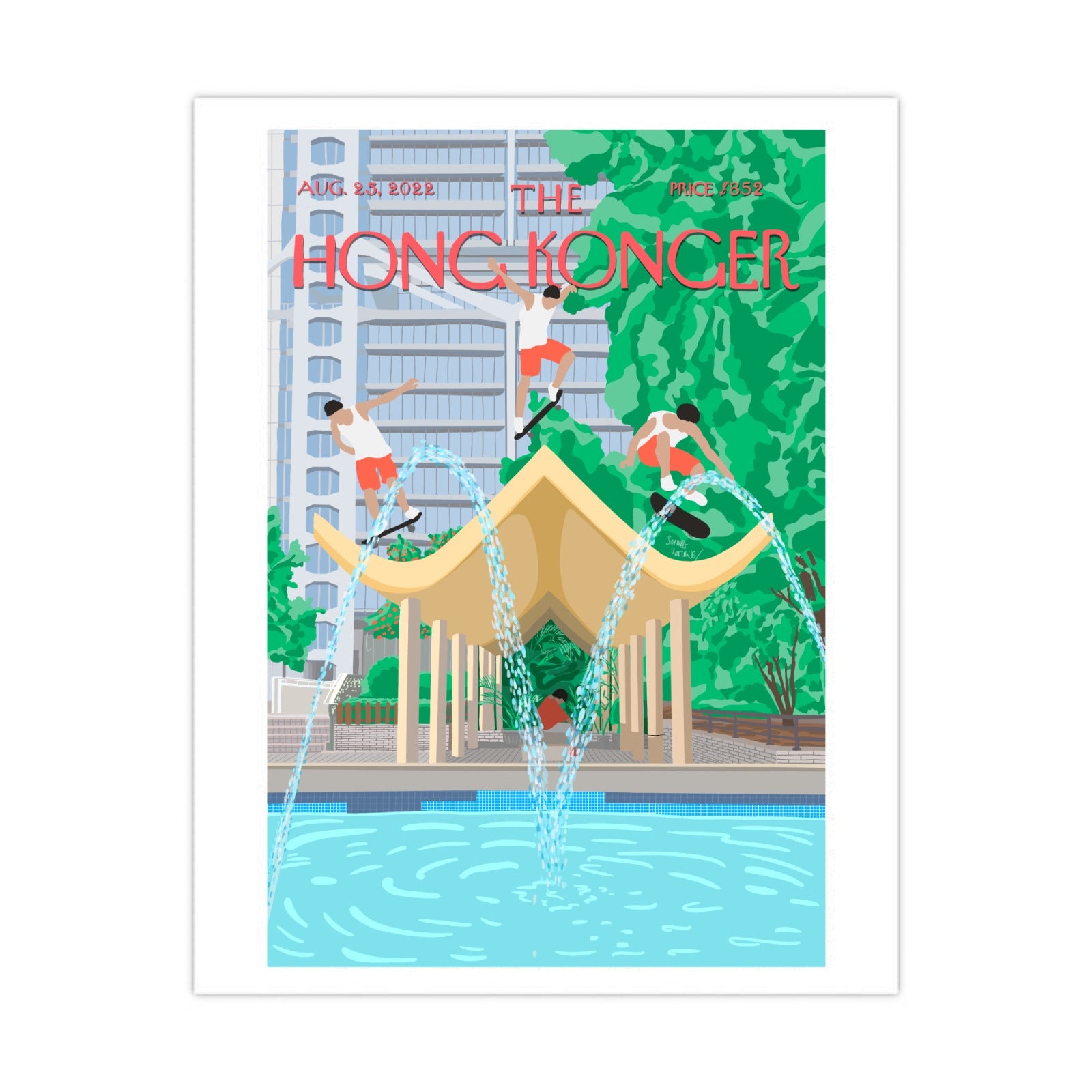 SOPHIA HOTUNG PRINT: HSBC (Happy Sk8er Boi Club)