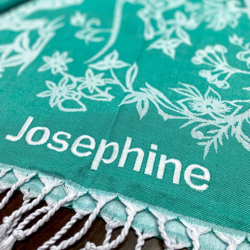 PERSONALISED TURKISH TOWEL: Zodiac (2 colours)