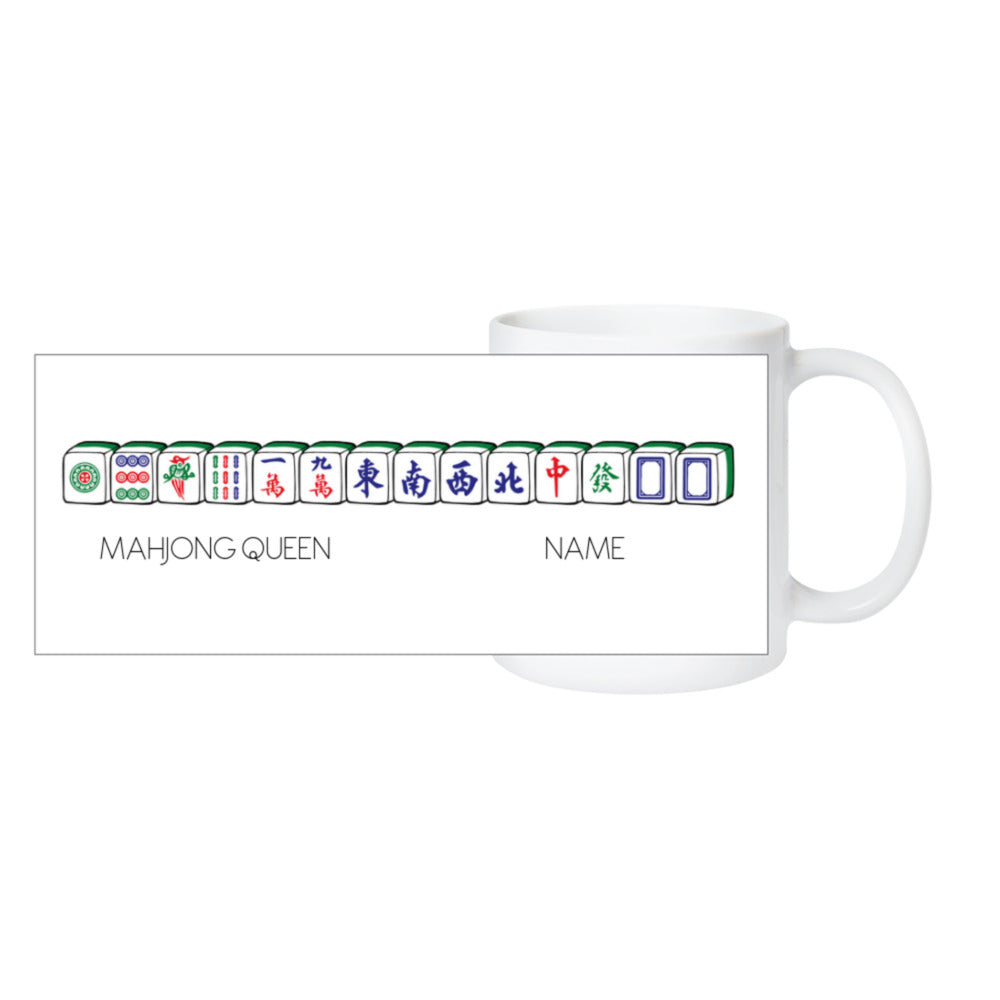 PERSONALISED MUG - Mahjong King/Queen