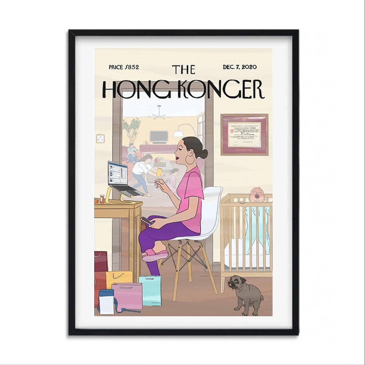 Sophia Hotung Print: Hong Kong Moms