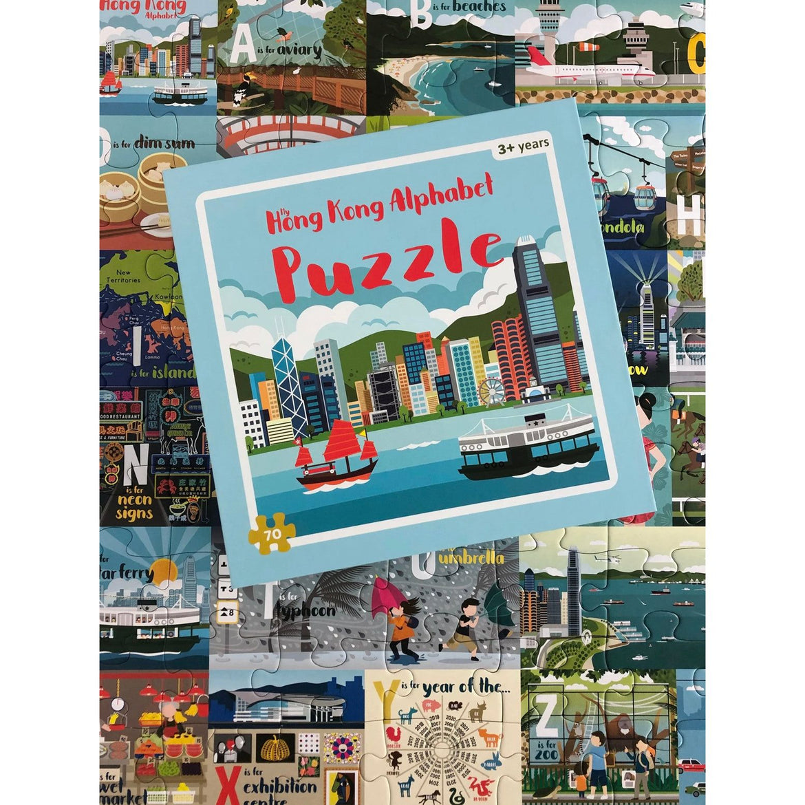 Puzzle: 70pc My Hong Kong Alphabet