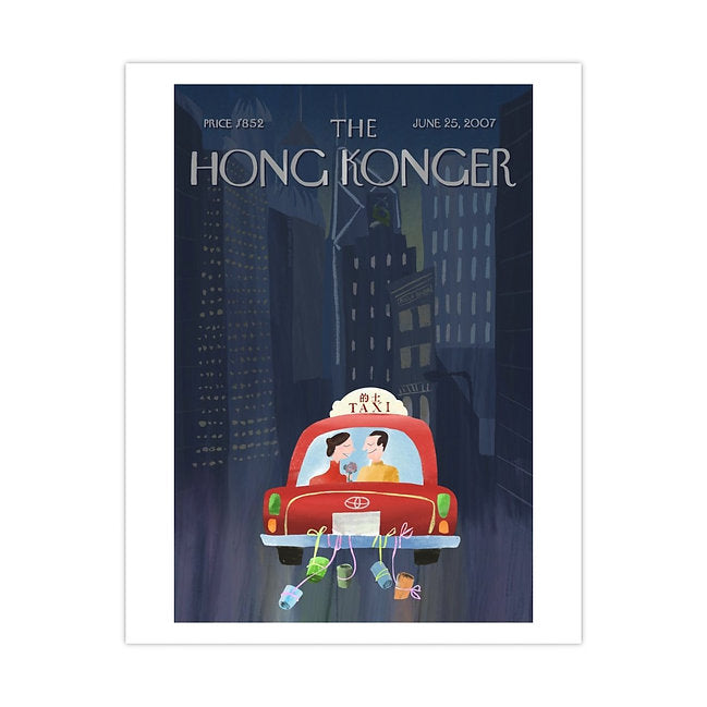Sophia Hotung Print: Just Cabbied