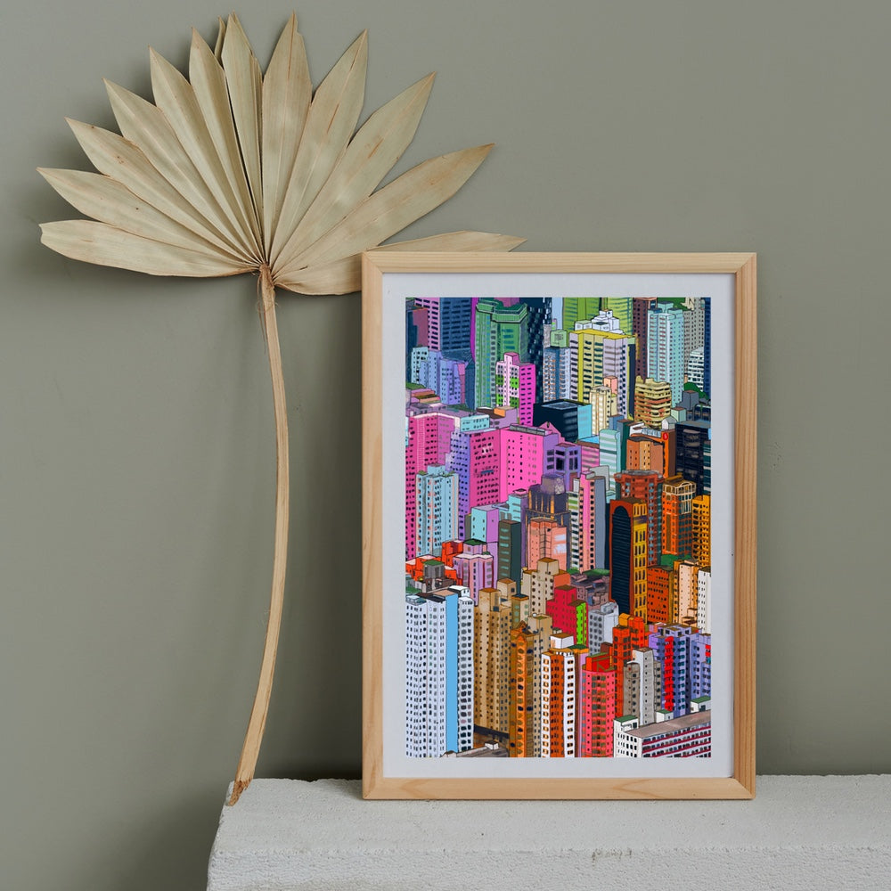 PRINT - Hong Kong Buildings