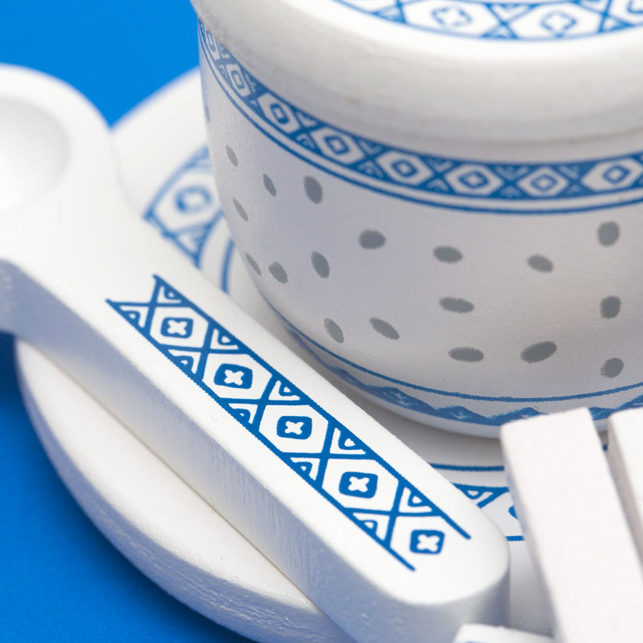 WOODEN TEA SET: Yum Cha