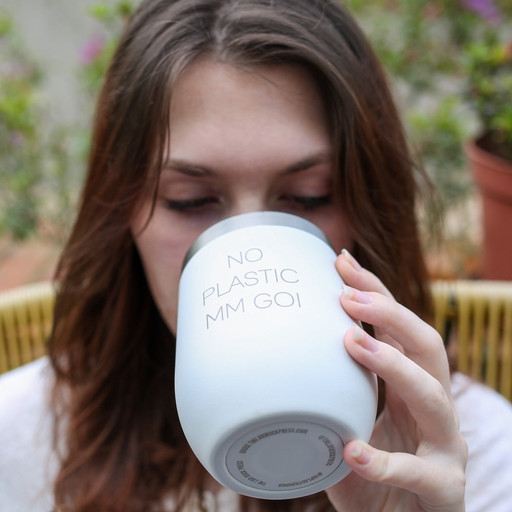 #NoPlasticMmGoi 12oz Tumbler (3 colours)