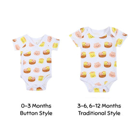 ORGANIC COTTON ONESIE: Dim Sum