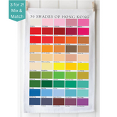 TEA TOWEL: 50 Shades of Hong Kong