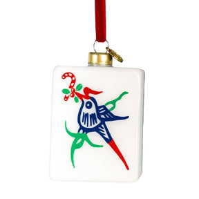 GLASS DECORATION: Festive Mahjong
