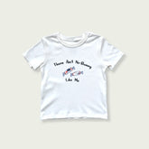 ORGANIC KIDS T-SHIRT: White Bunny Candy