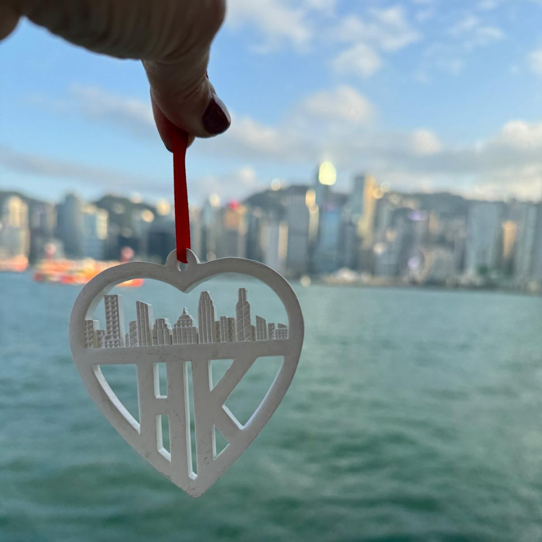 HANGING DECORATION: Hong Kong Heart