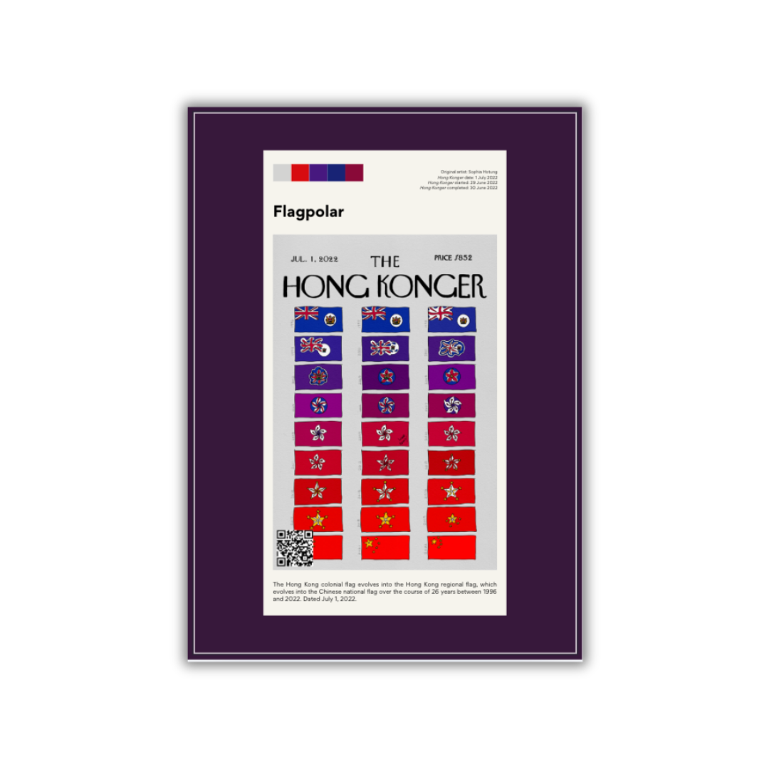 SOPHIA HOTUNG PRINT: Flagpolar