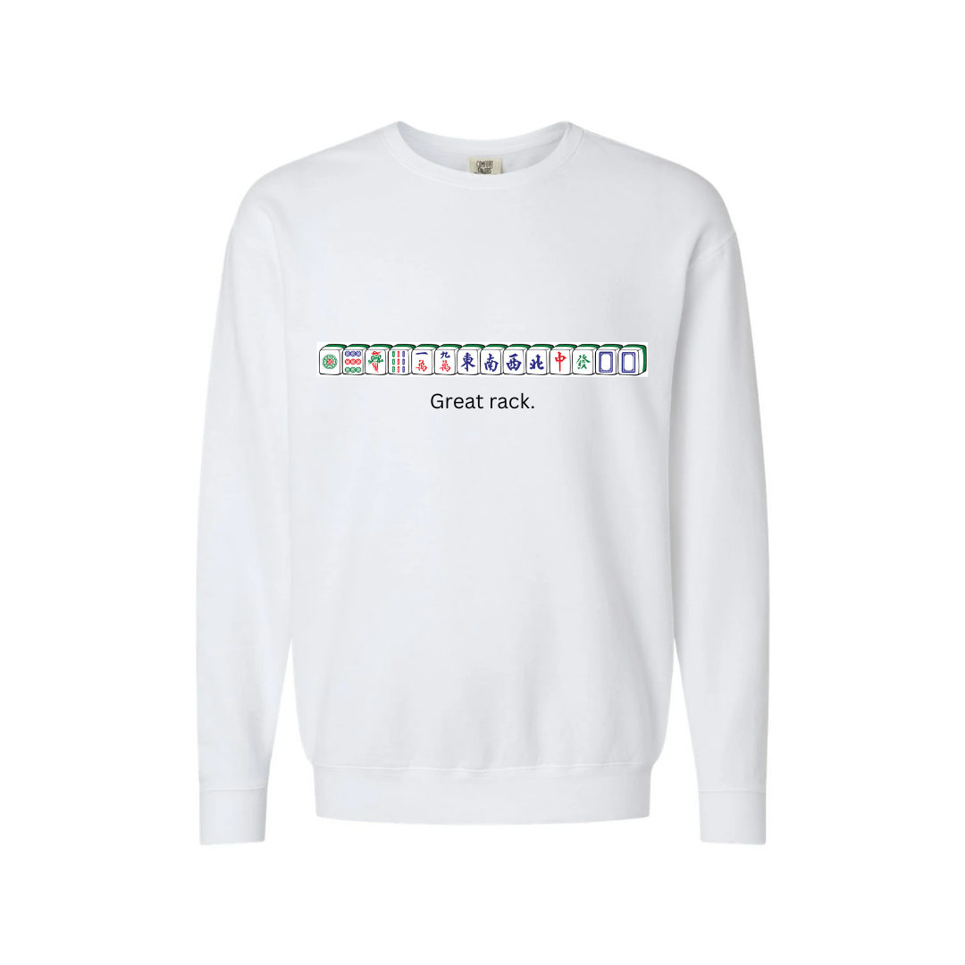 SWEATSHIRT: Mahjong Designs ( 5 designs/ 2 colours)