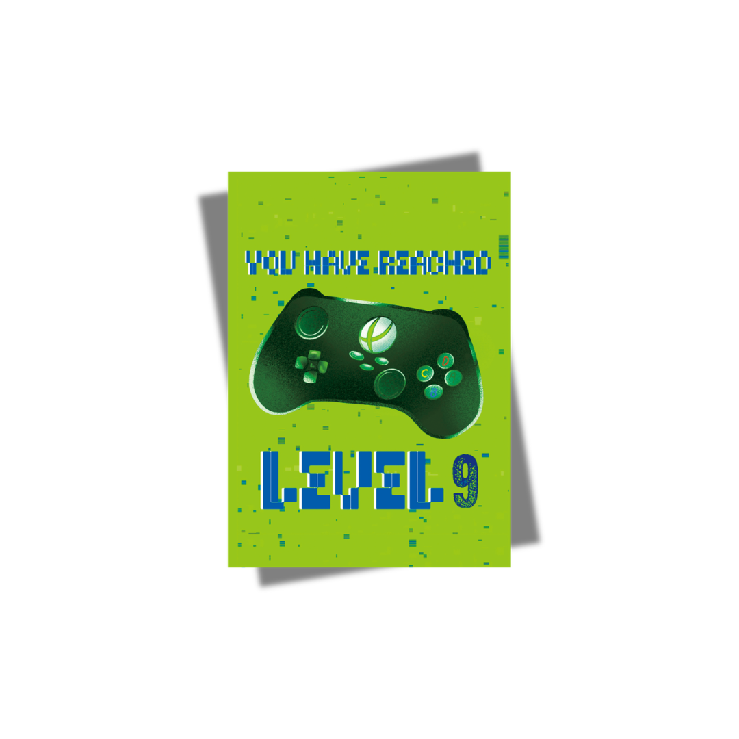 GREETING CARD: Xbox (Age 8-10)