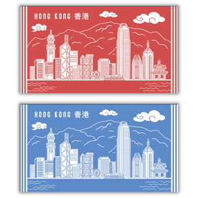TURKISH TOWEL: Hong Kong (3 colours)