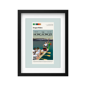 Sophia Hotung Poster Print: Dragon Riders (2 sizes)