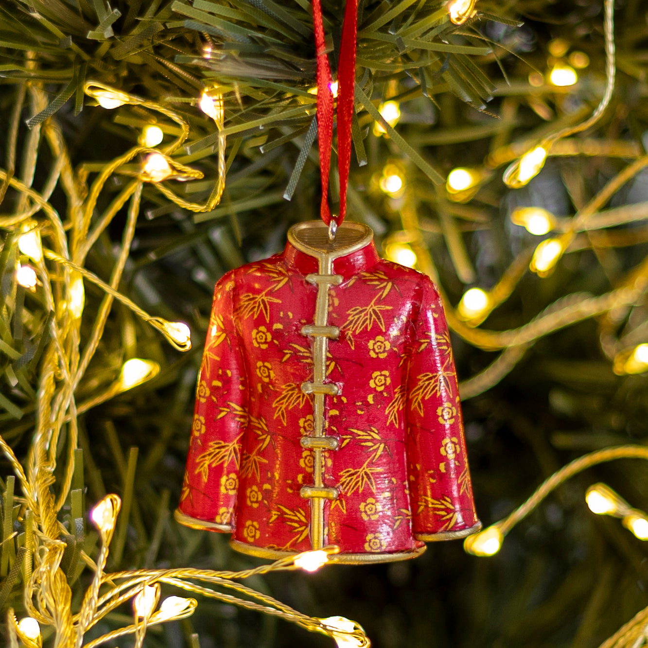 HANGING DECORATION: Silk Jacket