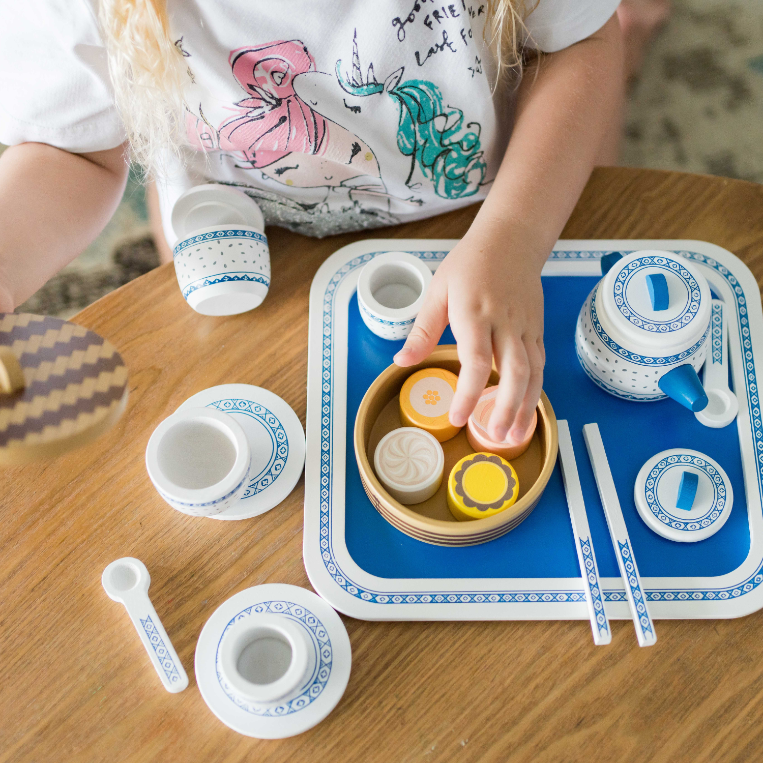 Melissa and doug tea set canada on sale