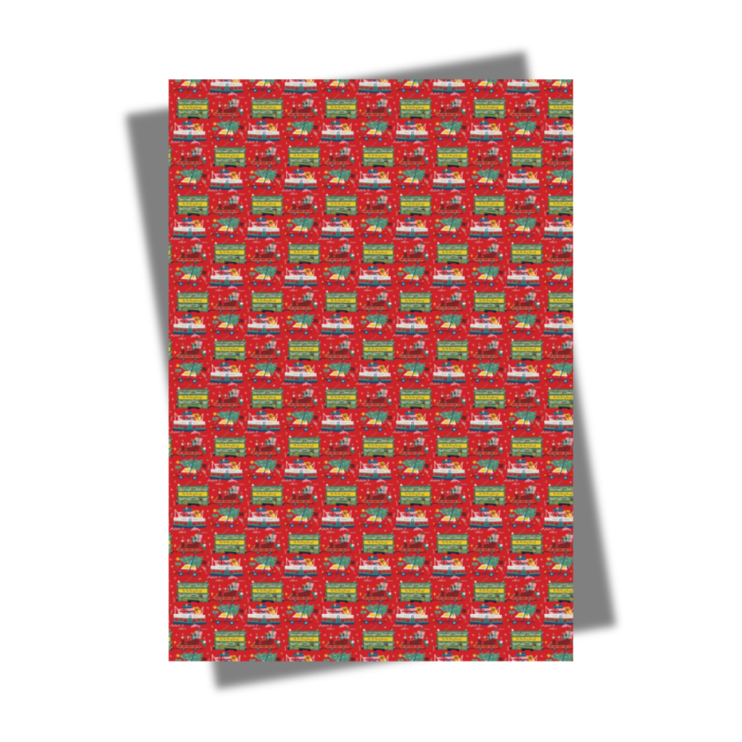 CHRISTMAS CHARITY GIFT WRAP: Festive Transport