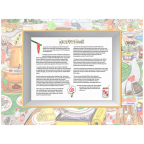 PUZZLE: Hong Kong 500pc Puzzle Mystery- Hot Pot Land