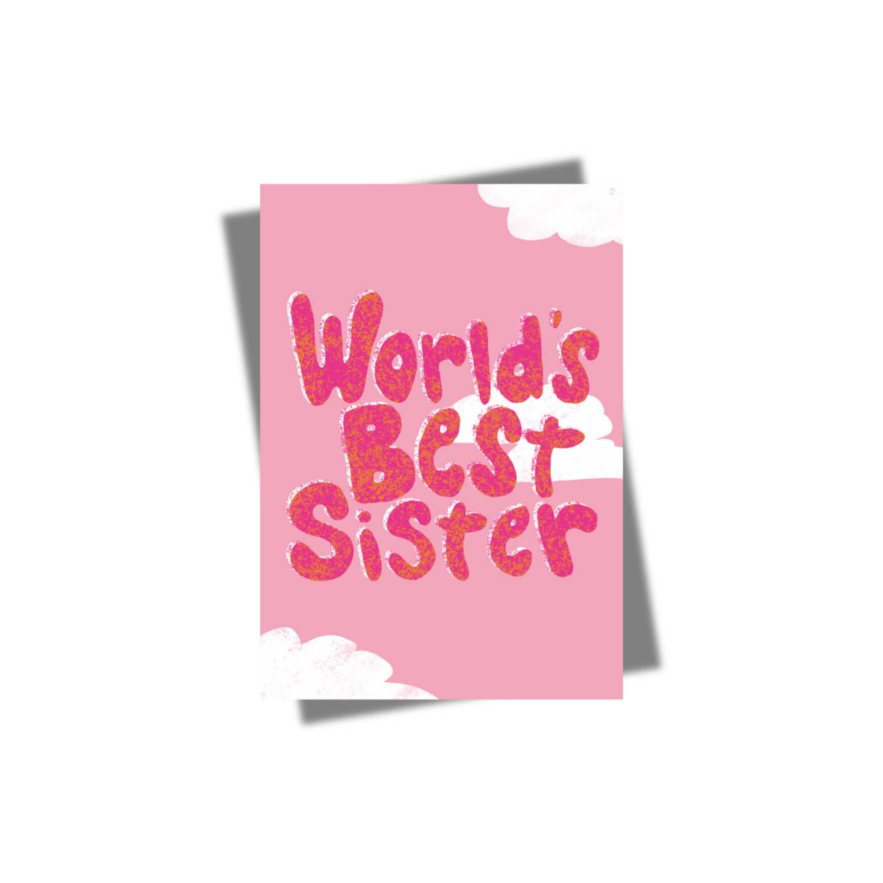 GREETING CARD: World's Best Sister
