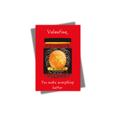 GREETING CARD: VALENTINE - XO Sauce