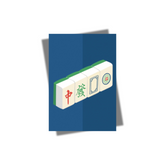 GREETING CARD: Mahjong