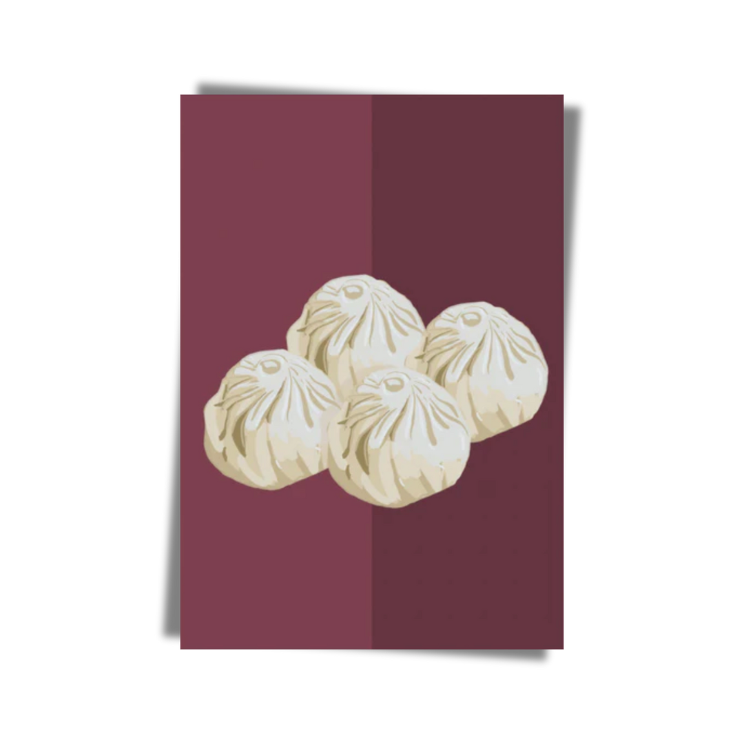 GREETING CARD: Dumplings