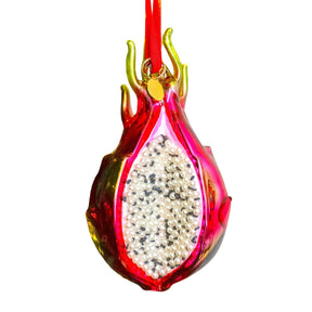 GLASS DECORATION: Dragon Fruit