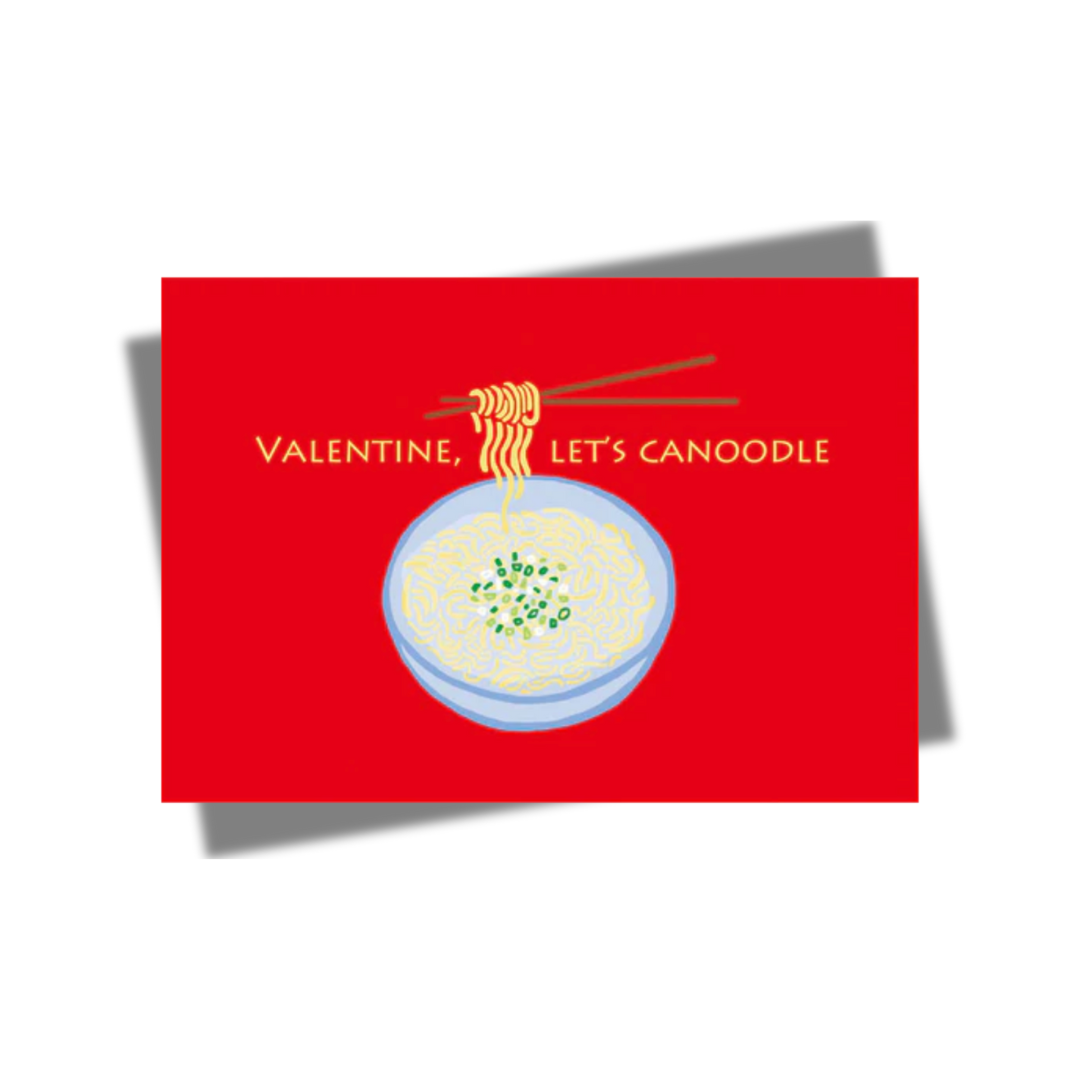 GREETING CARD: VALENTINE - Let's Canoodle