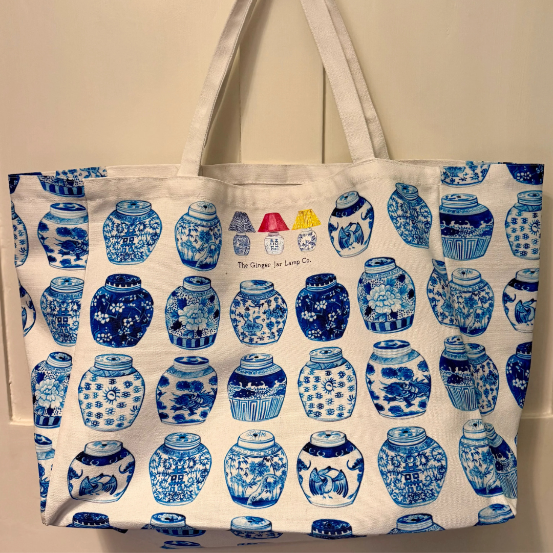 TOTE BAG: Ginger Jars