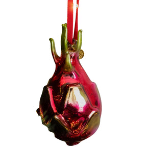GLASS DECORATION: Dragon Fruit