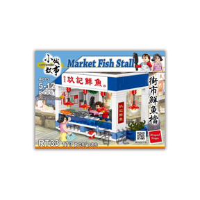 BUILDING BLOCKS: Market Fish Stall