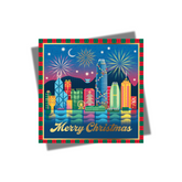 CHARITY CHRISTMAS CARD: Skyline Reflections (8 pack)
