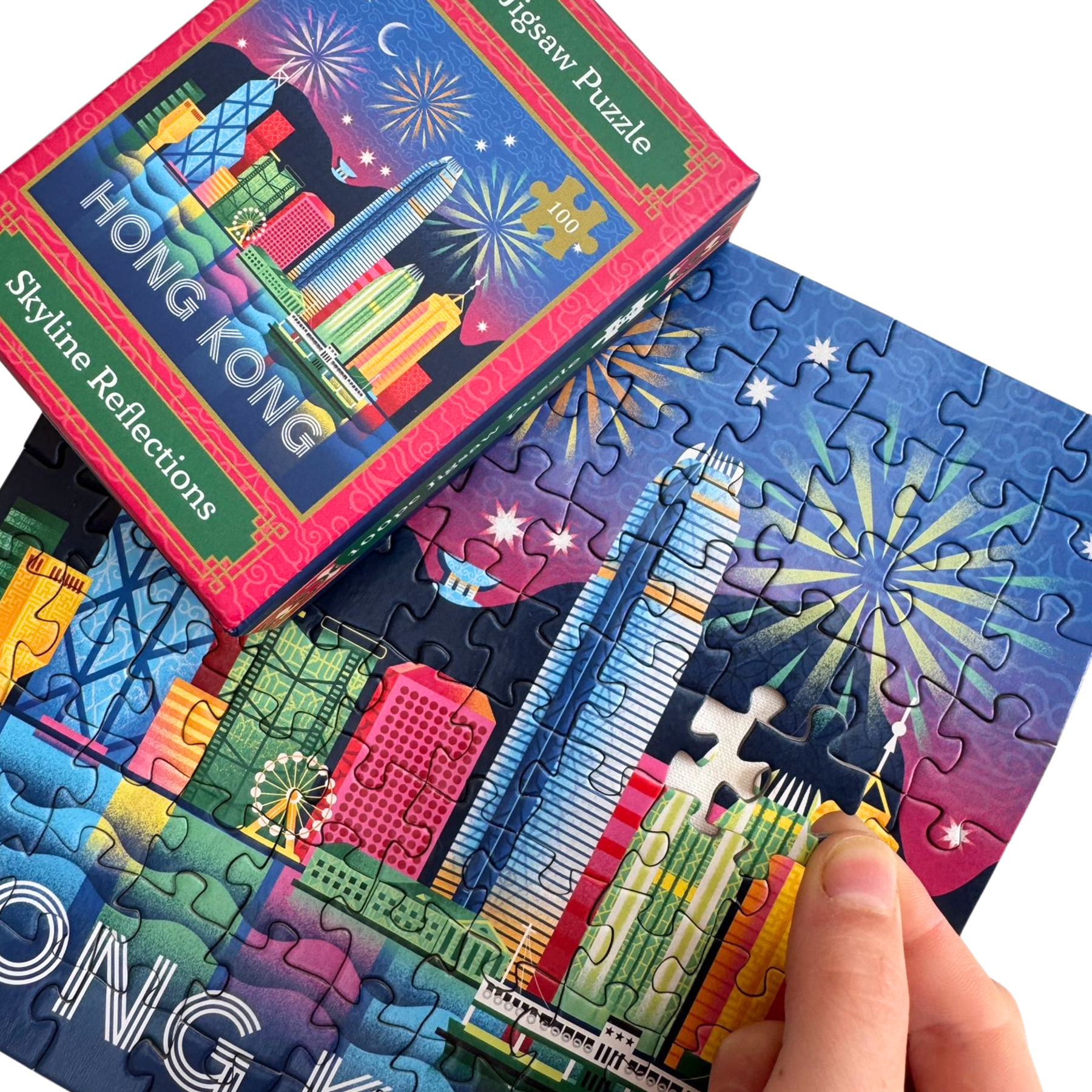 NEW 100PC PUZZLE: Skyline Reflections