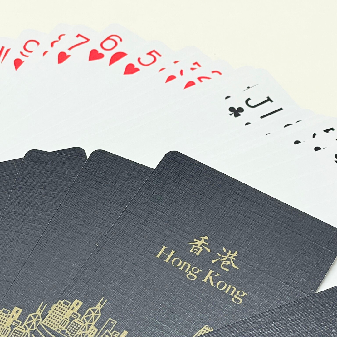 PREMIUM PLAYING CARDS: Hong Kong Skyline