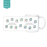 CERAMIC MUG: Rather Be Playing Mahjong