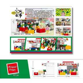 BUILDING BLOCKS: Street Market Stall