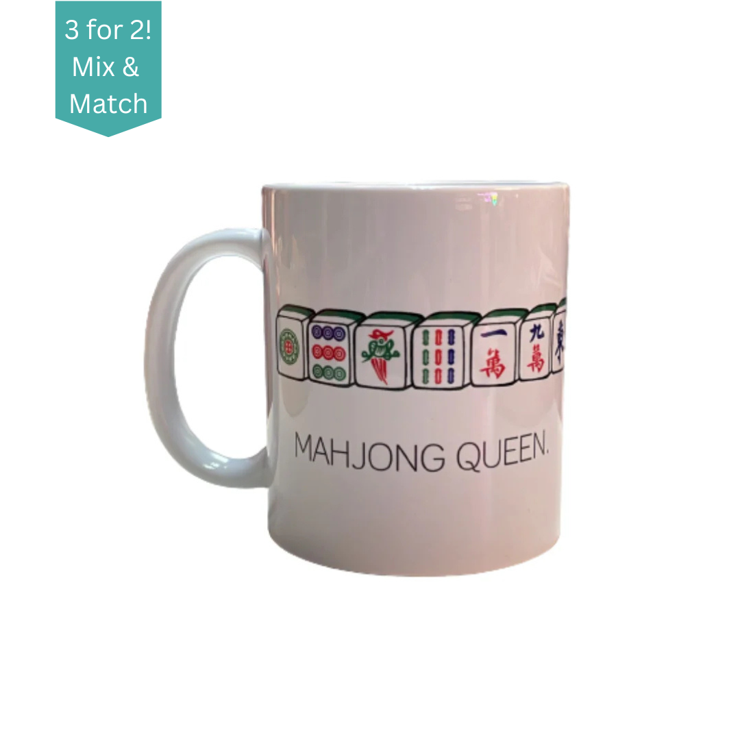 CERAMIC MUG: Mahjong Queen