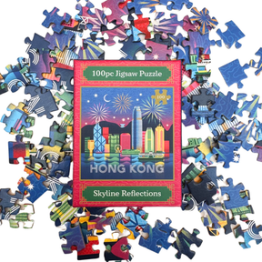 NEW 100PC PUZZLE: Skyline Reflections