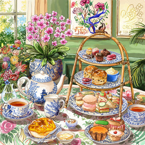 100 PUZZLE: Afternoon Tea for Two